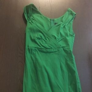 Vintage-Inspired Green Dress